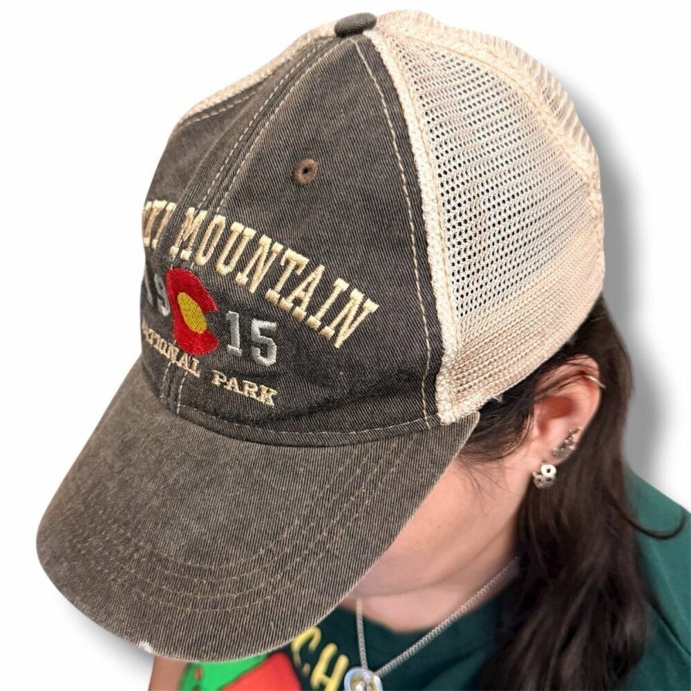 Rocky Mountain National Park Trucker Cap Unisex